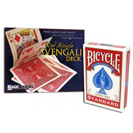 Svengali Deck in Bicycle Red Back (JD Card Force)