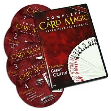 Complete Card Magic - 4 DVD Set