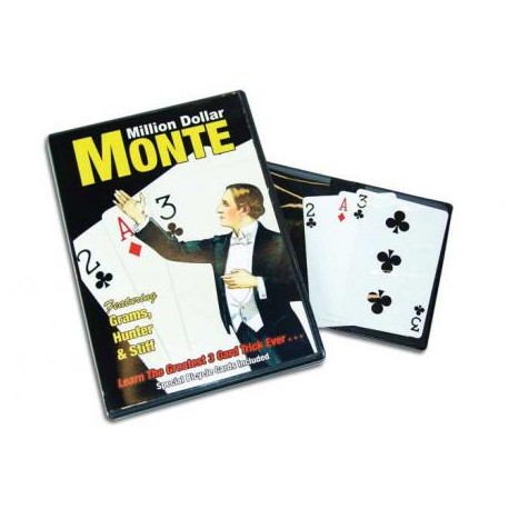 Million Dollar Monte DVD with Bicycle Cards